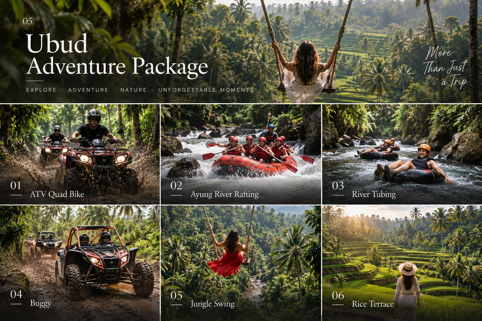 Ubud Adventure Package