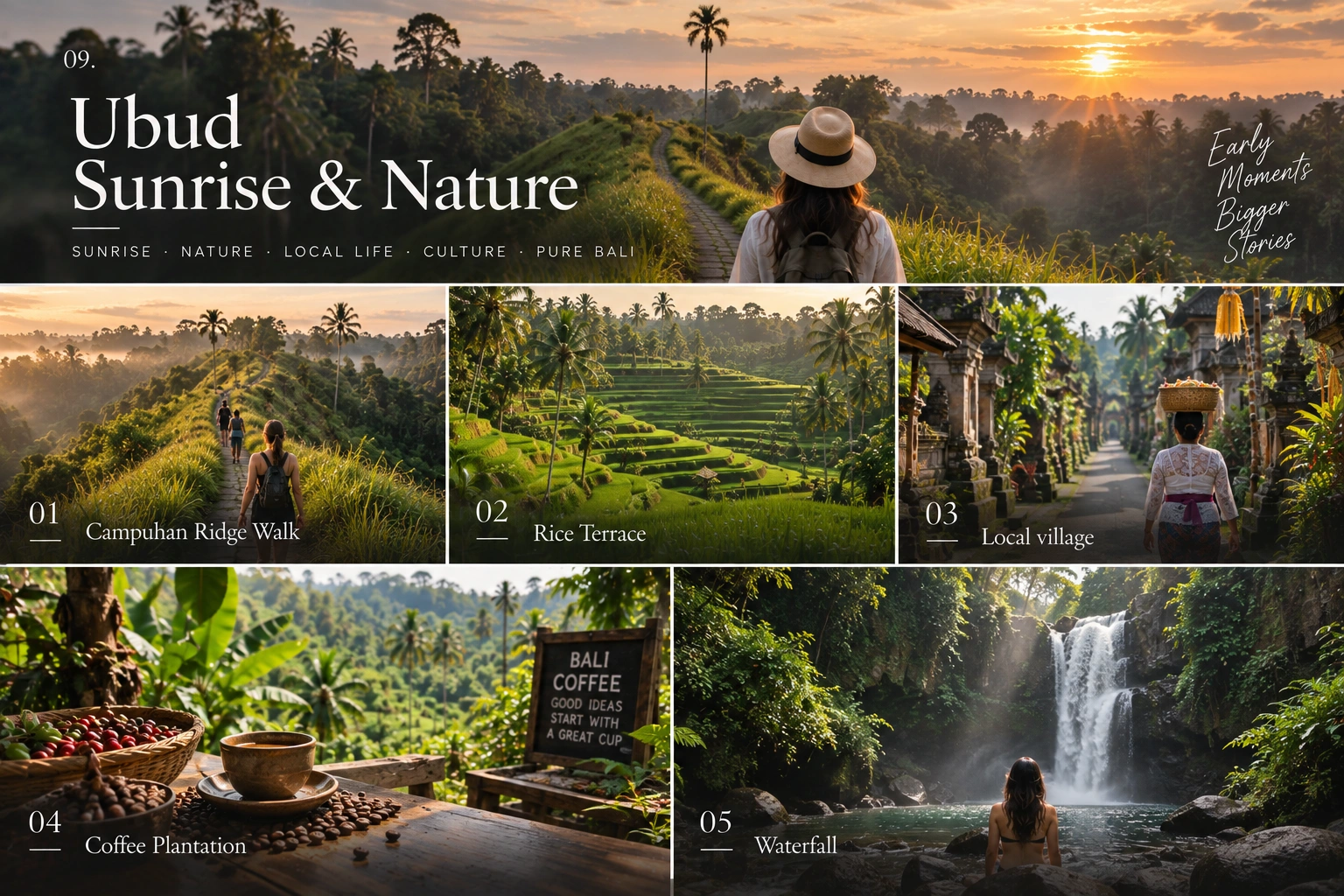 Ubud Sunrise & Nature