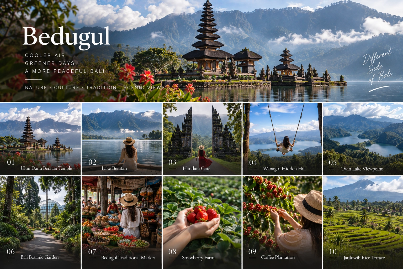 Bedugul lake temple