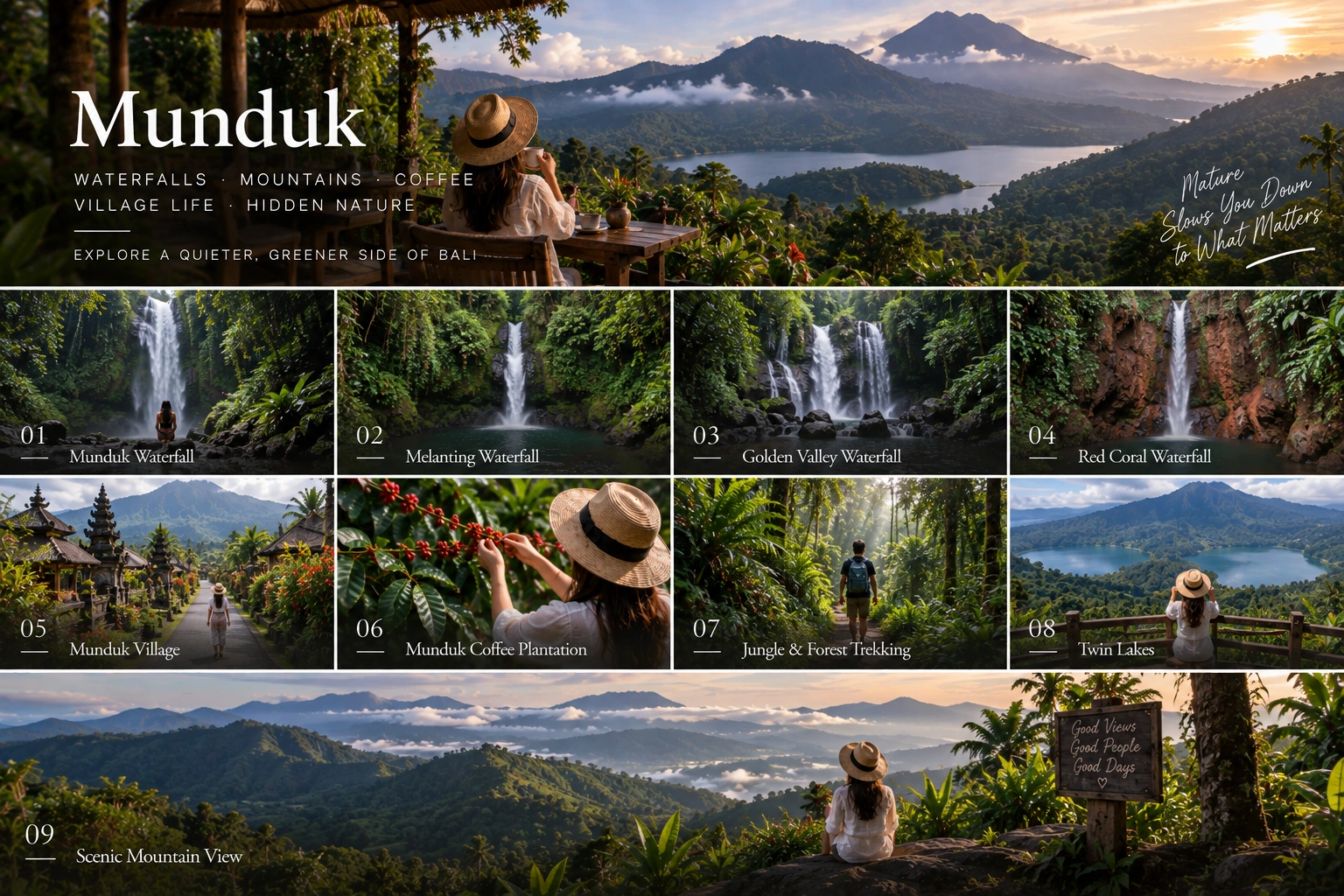 Munduk waterfall
