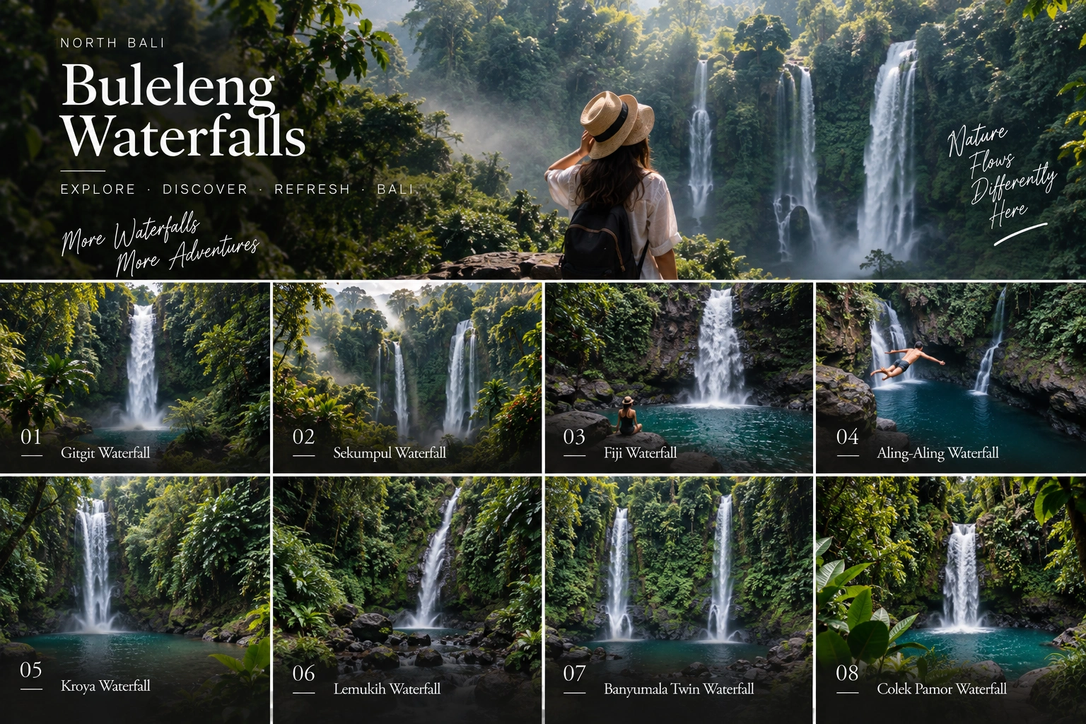 Buleleng waterfall