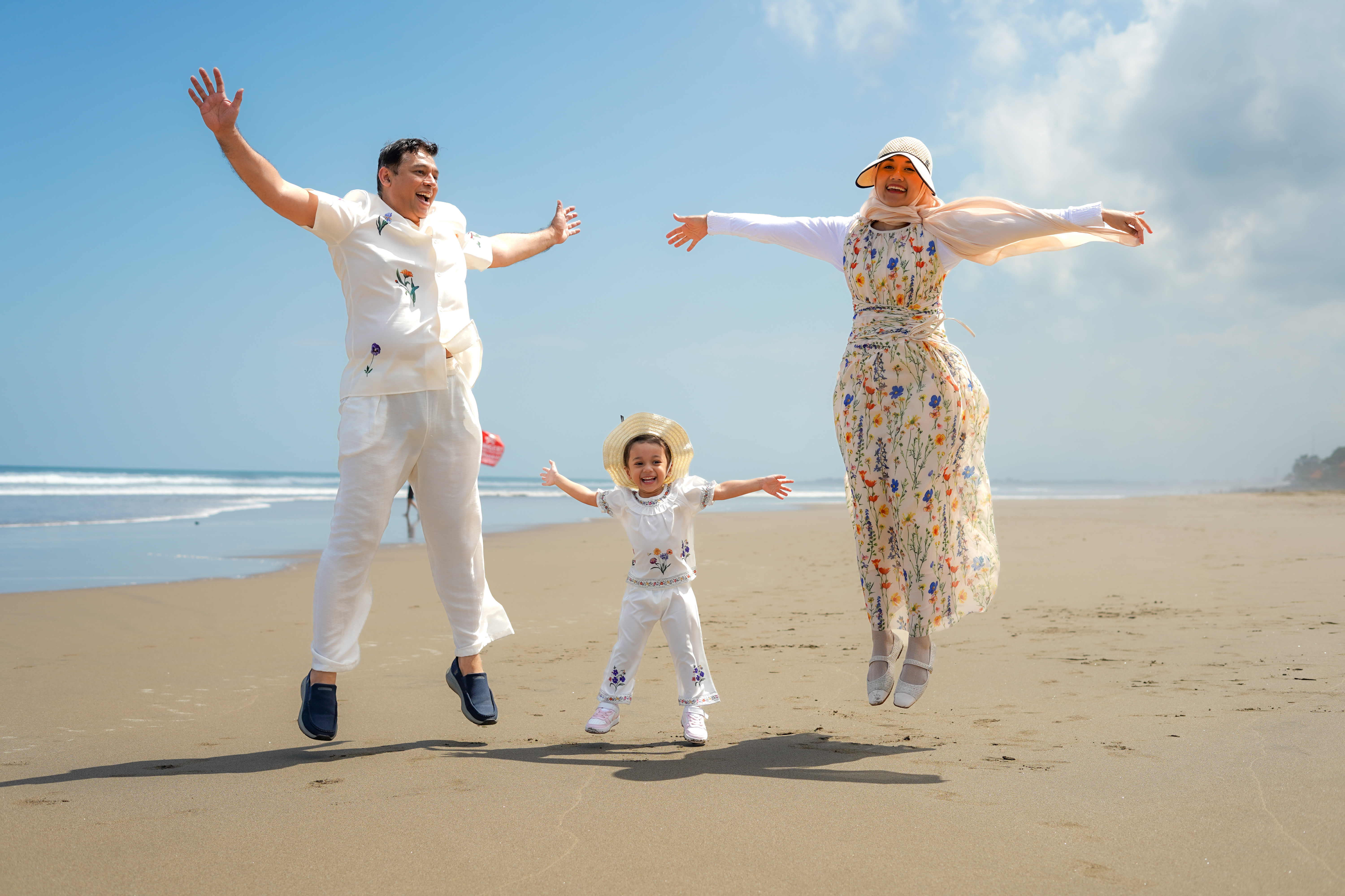 Lanskap pantai dan tebing Bali untuk sesi foto couple