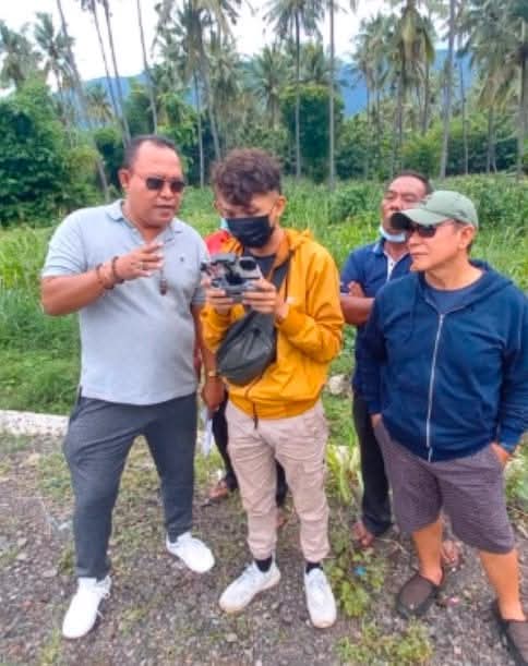 Villa modern hasil pembangunan di lahan kavling