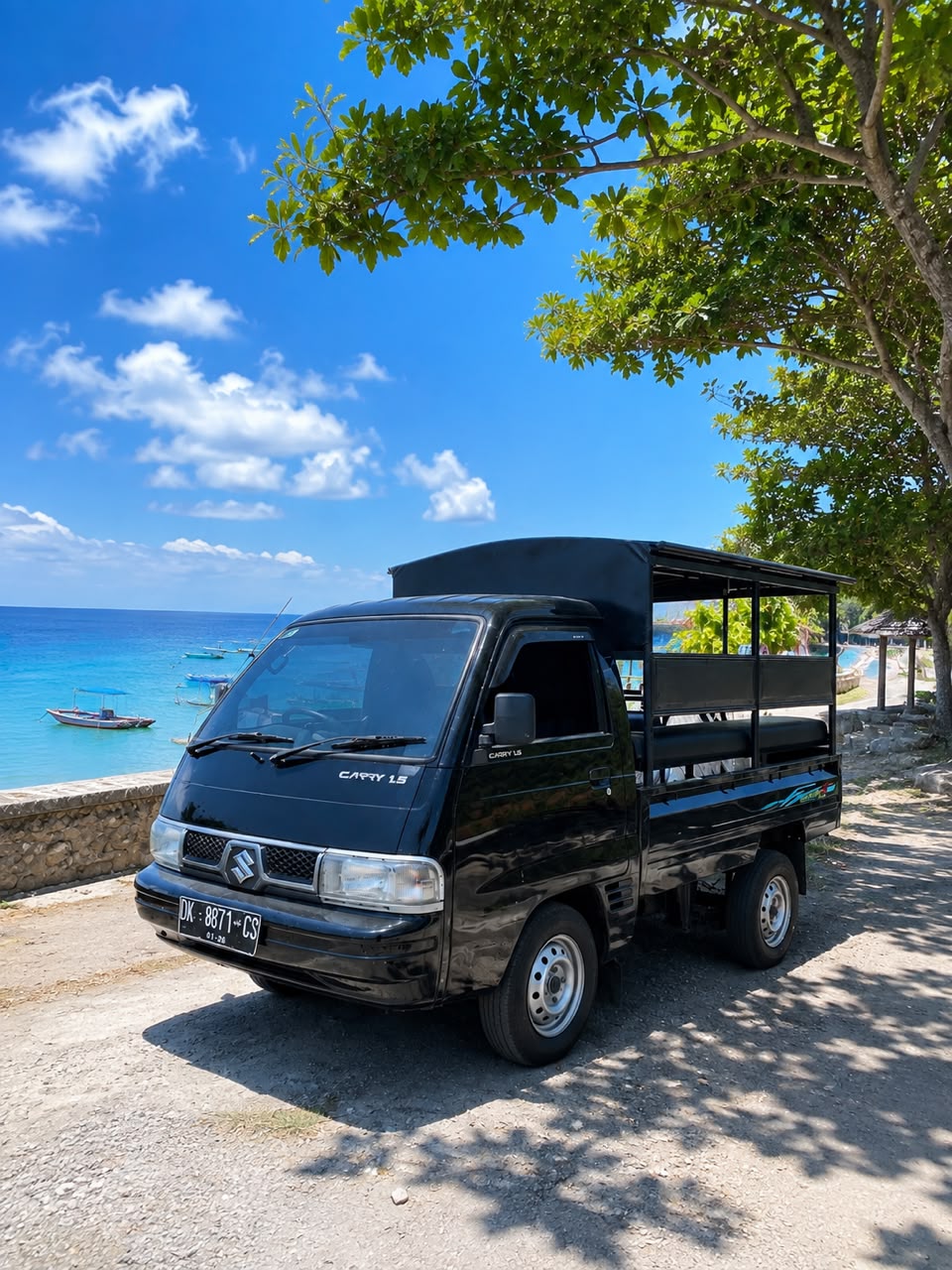 Mobil untuk pick-up dan drop-off