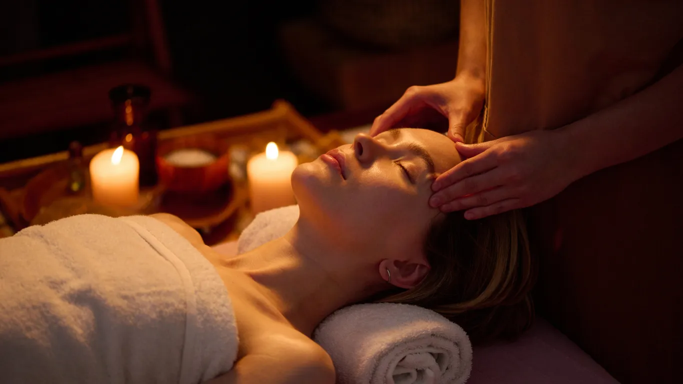 Candles and massage oils