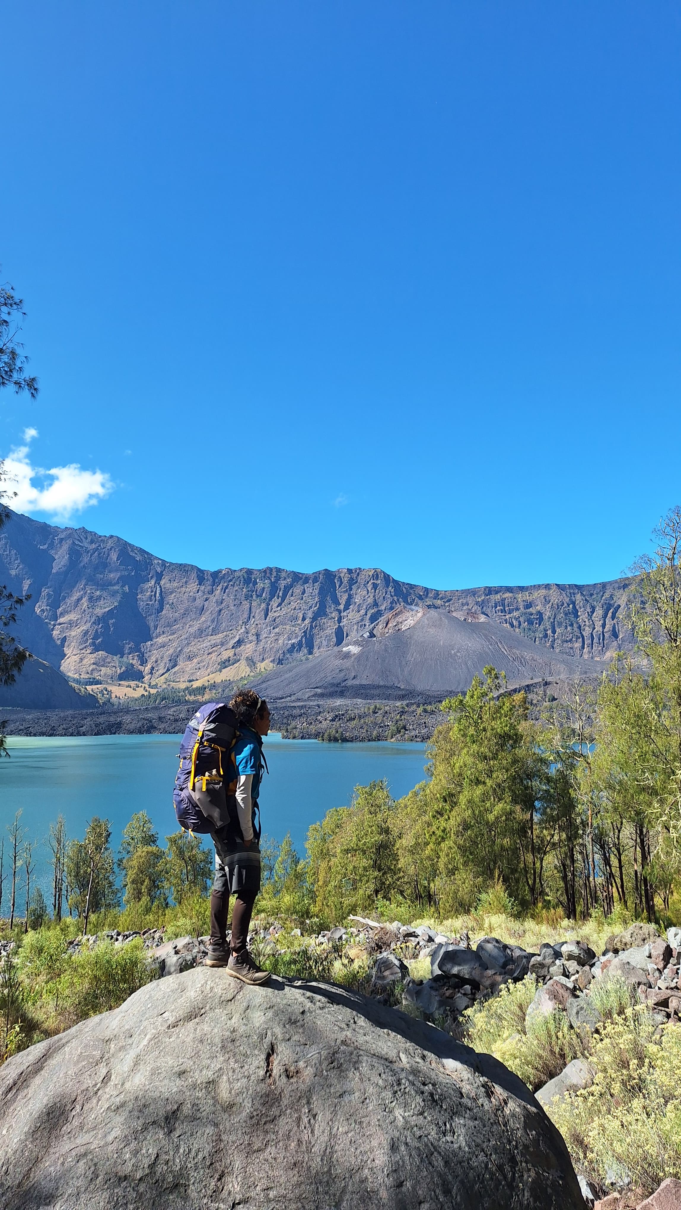 Rinjani summit sunrise