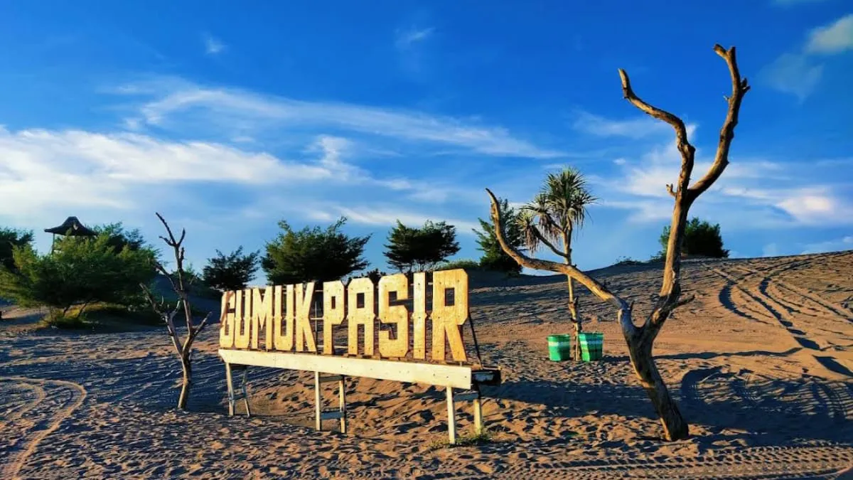 Ilustrasi Gumuk Pasir