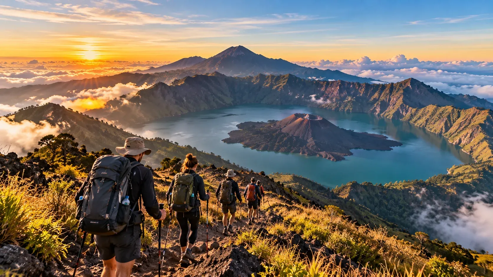Rinjani Trekking 1–2 Days