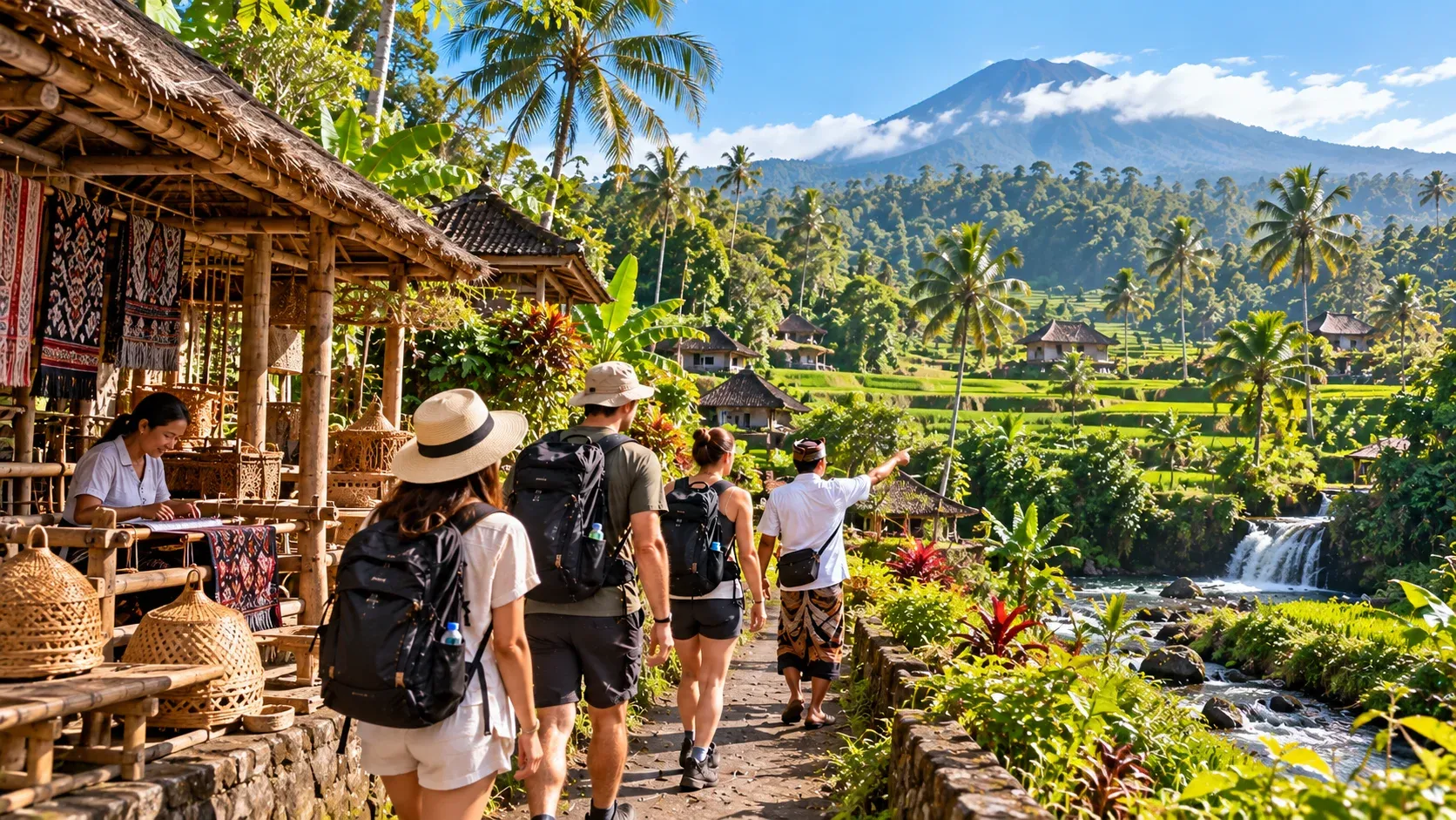 Tetebatu Village Tour