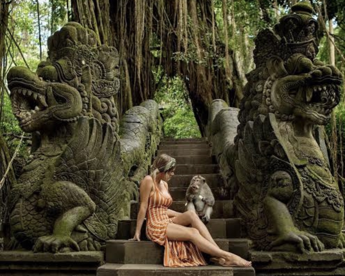 Ubud Monkey Forest sanctuary