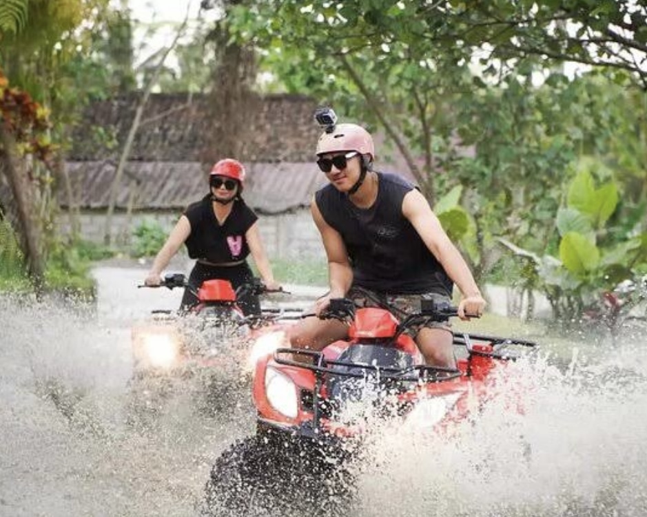 ATV Quad Bike Jungle Track in Ubud Bali