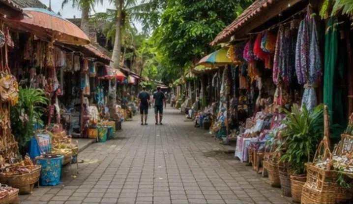 Temple gates in Bali
