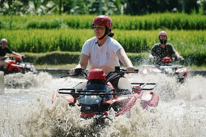 ATV and white water rafting