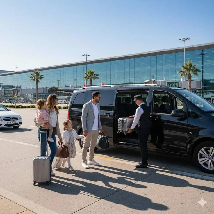 Private car for airport transfer