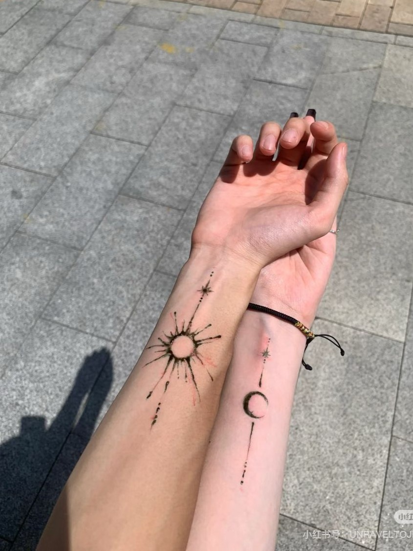 Custom piece tattoo