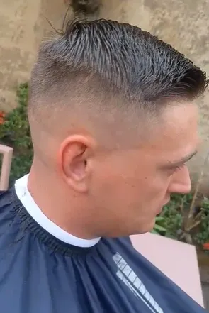 Taper haircut detail