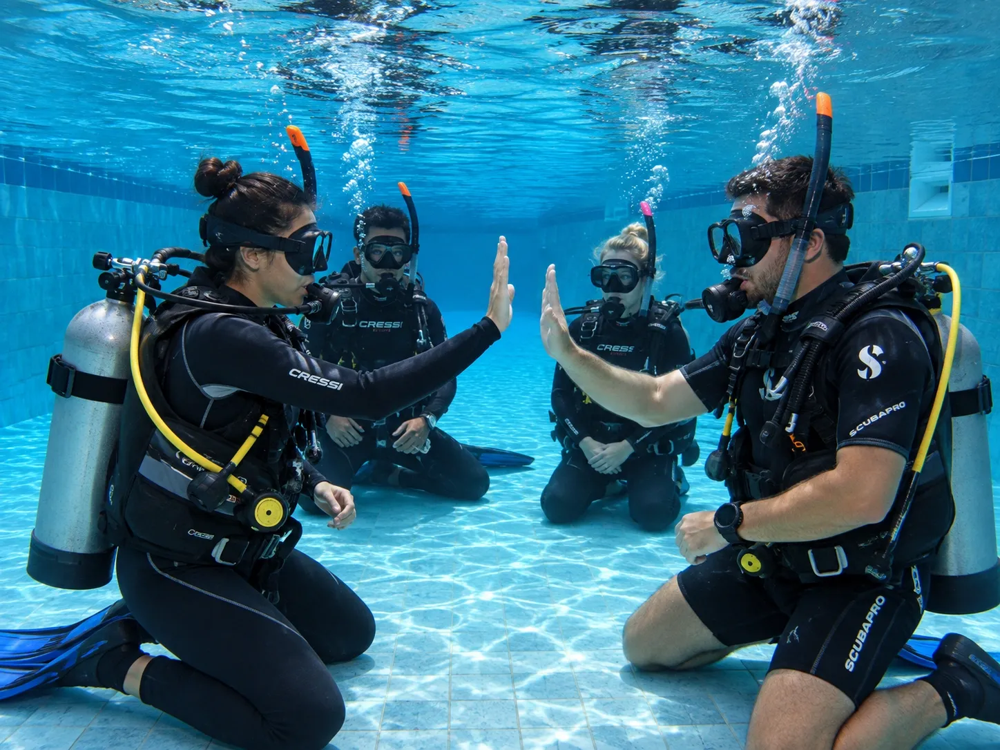 Dive course in West Bali