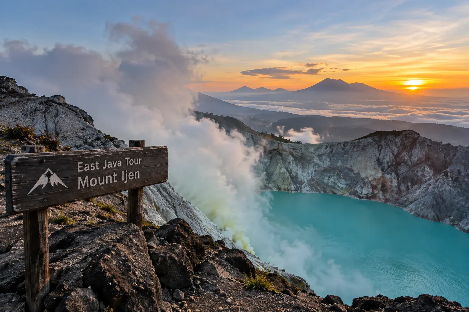 East Java Tour – Mount Ijen