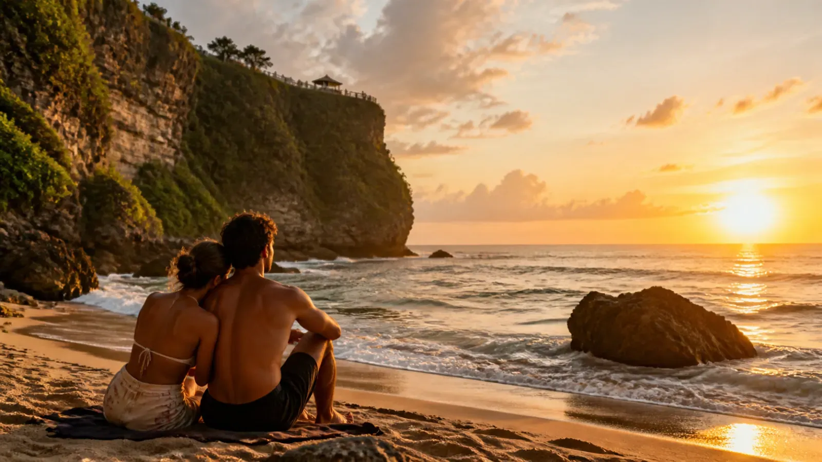 Uluwatu Sunset Escape, Scenic Beaches & Clifftop Views