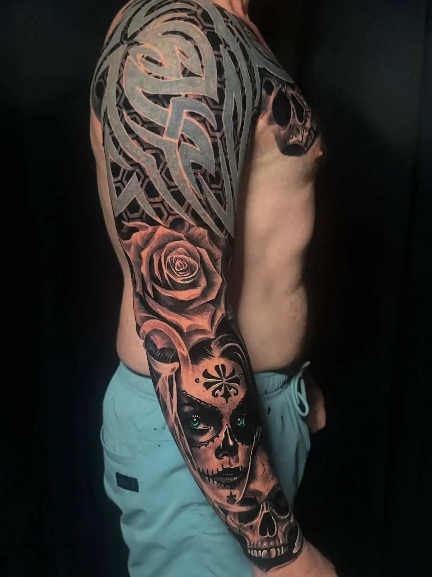 Studio tattoo portrait