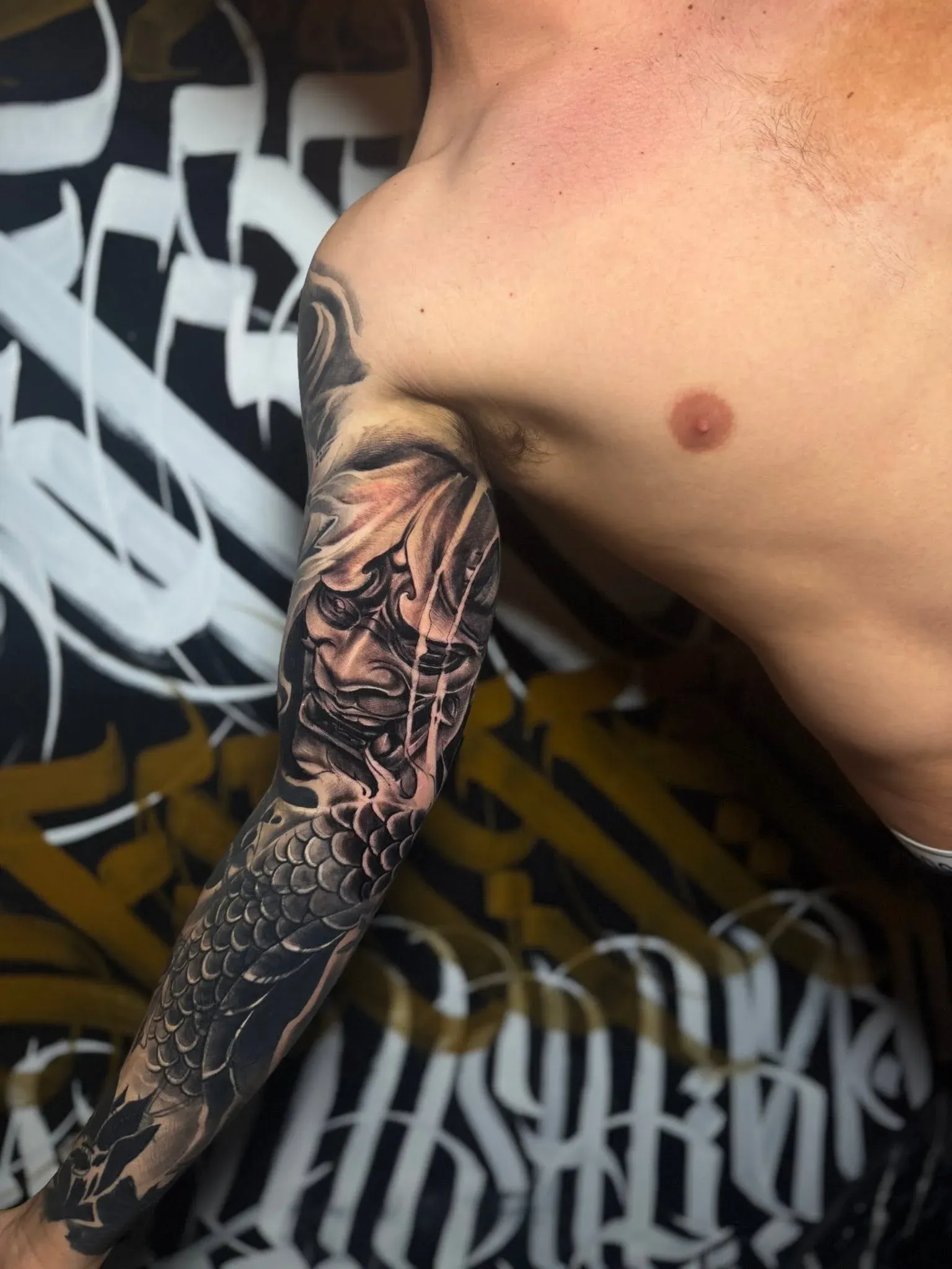 Custom ink piece
