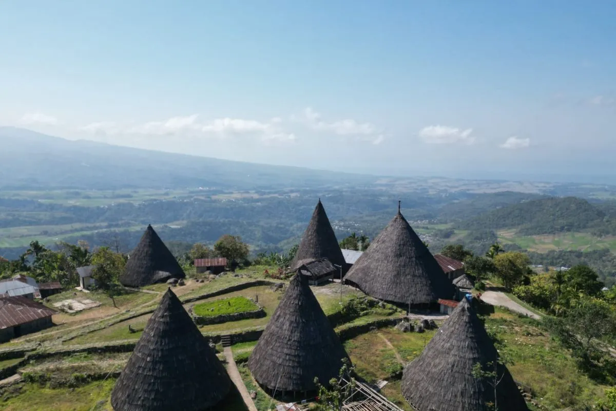 Highland forest around Manggarai