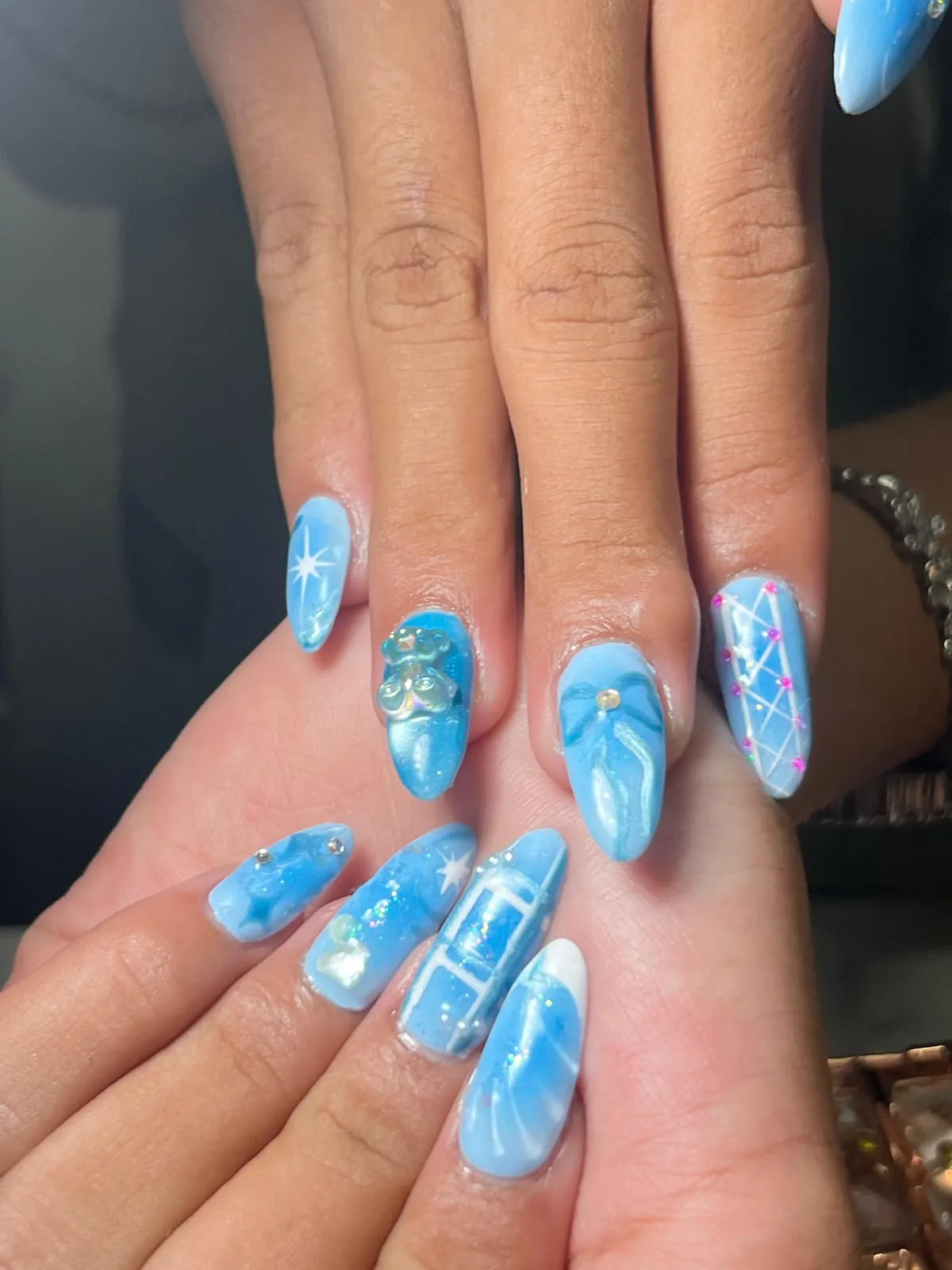 Nail care close-up