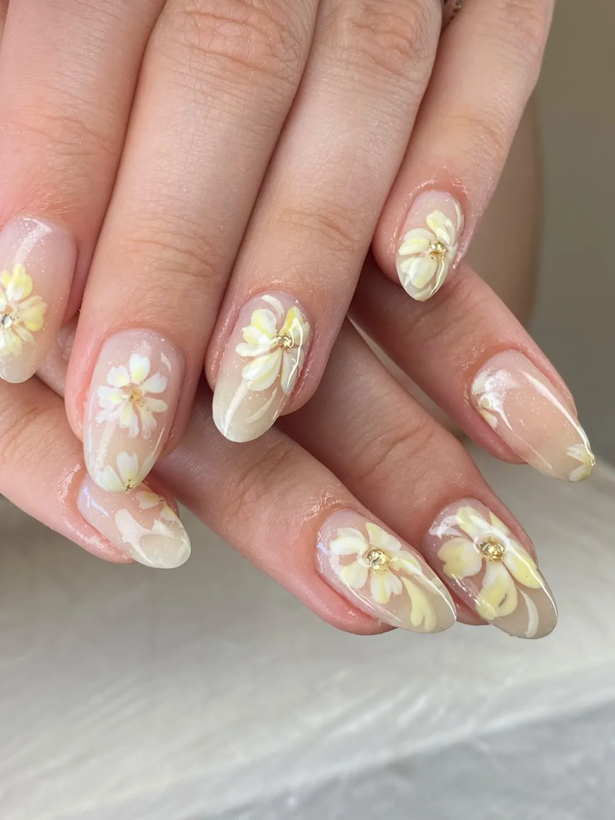 Red manicure