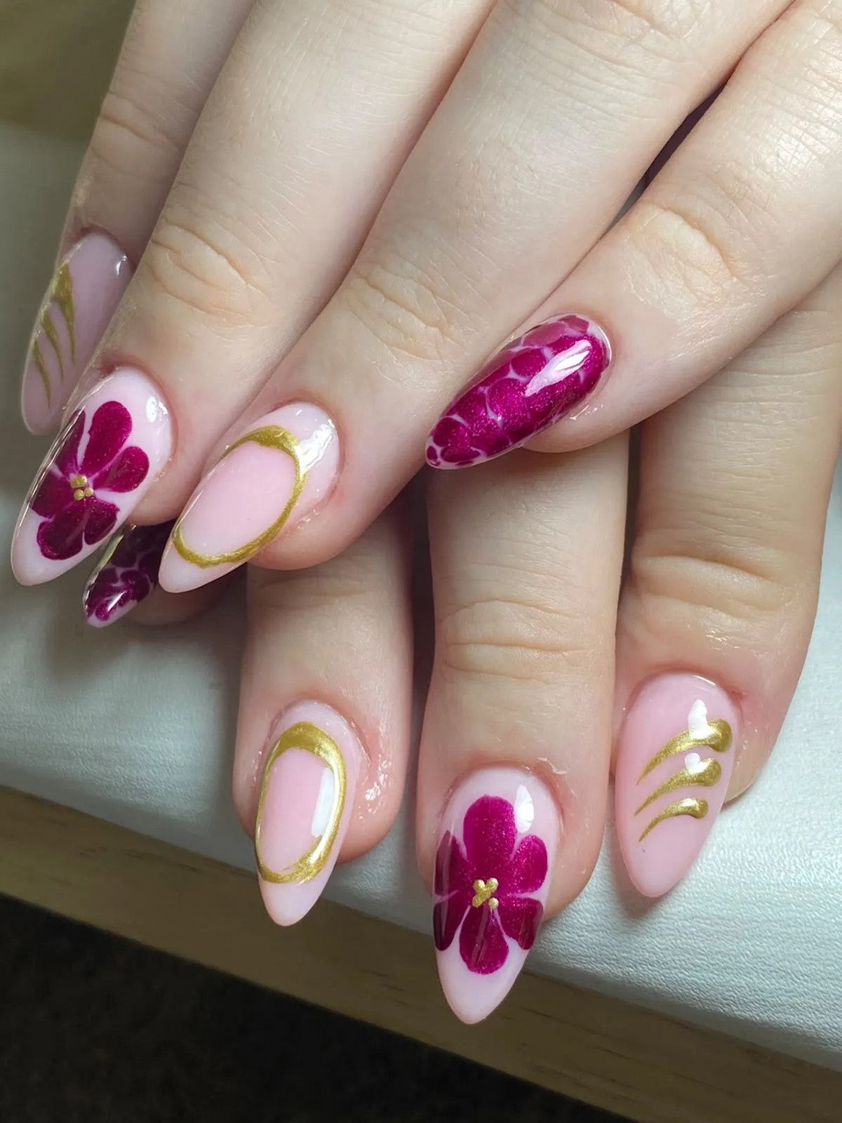 Nail table at The Nails & Lash Hub