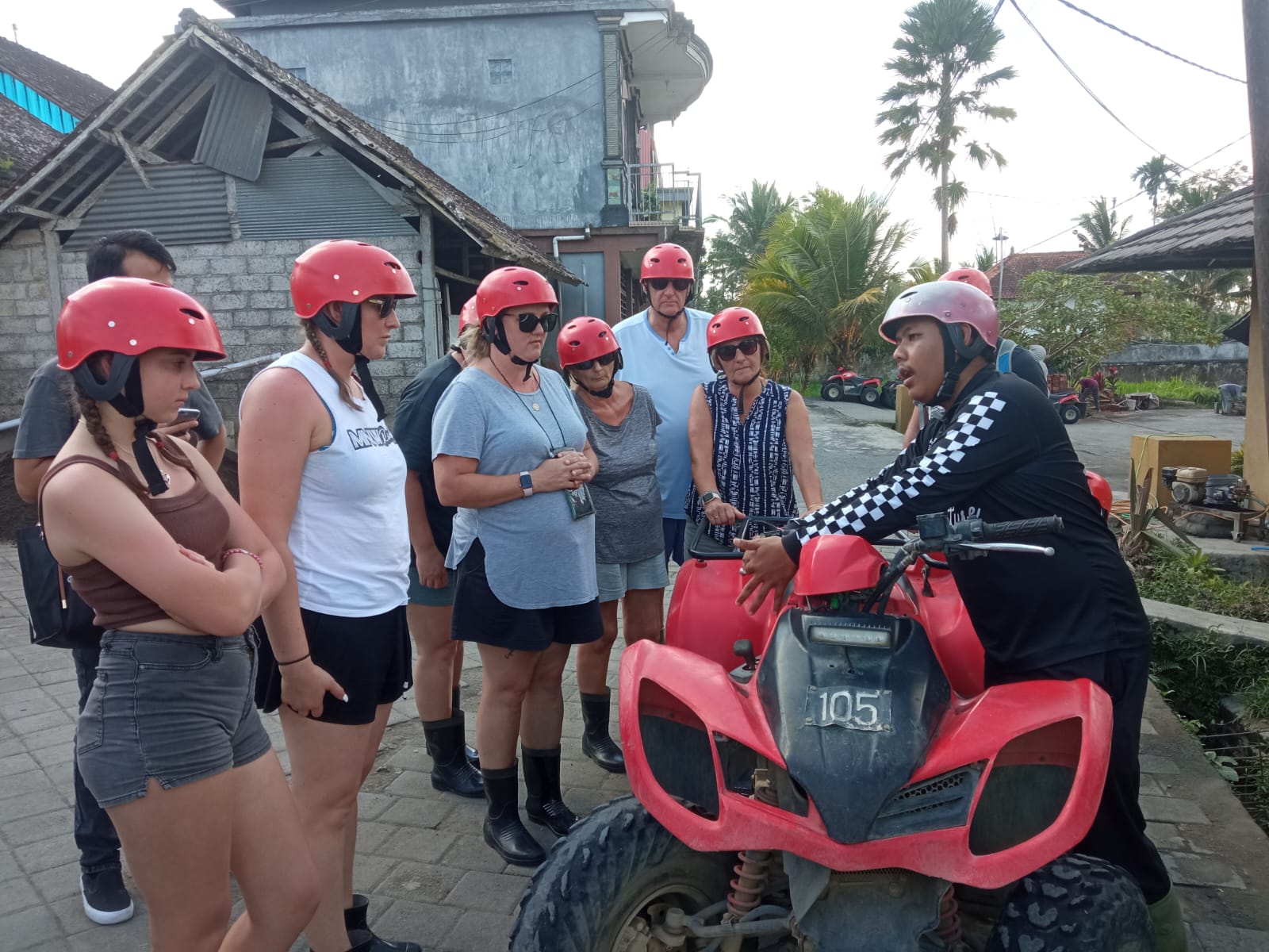 ATV Quad Bike adventure in Bali jungle