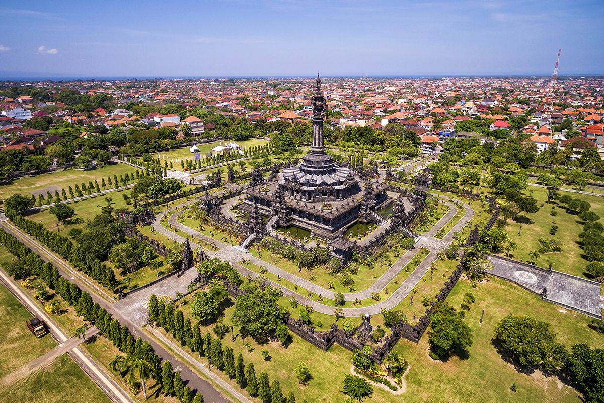 Denpasar city streets