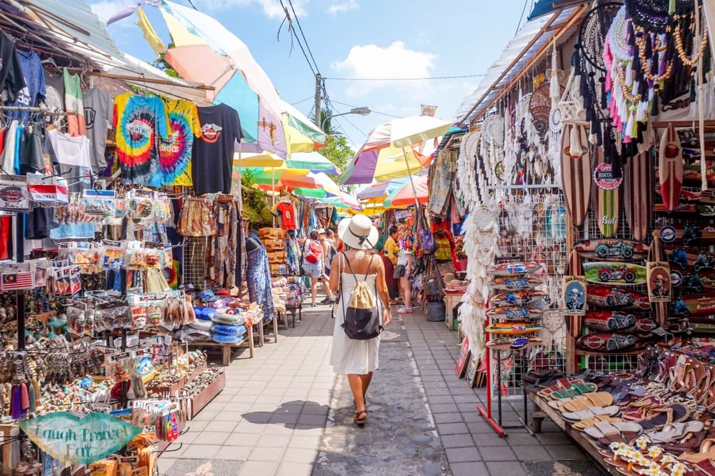Bali shopping market