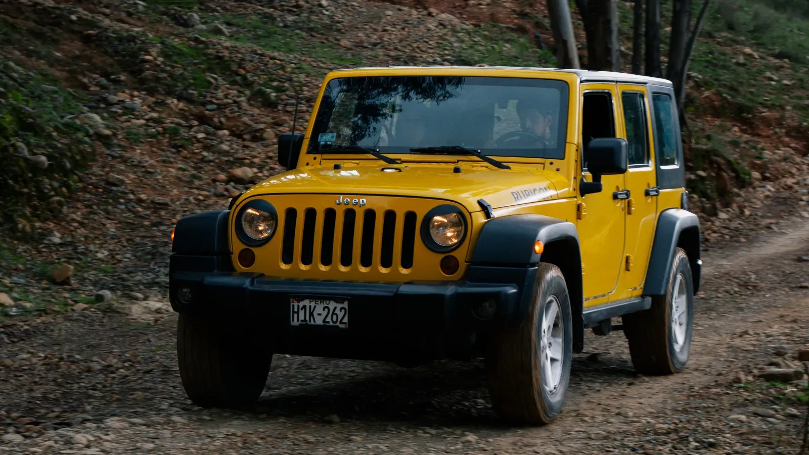 Jeep ready for a highland drive