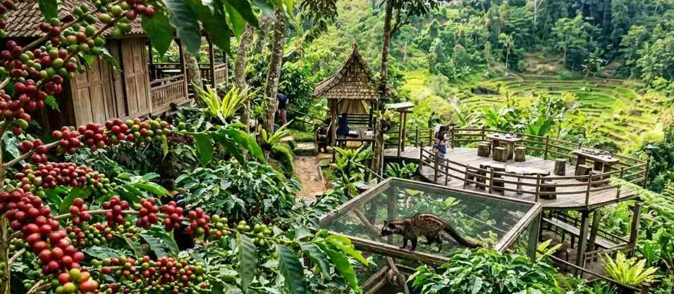 Coffee plantation in Bali