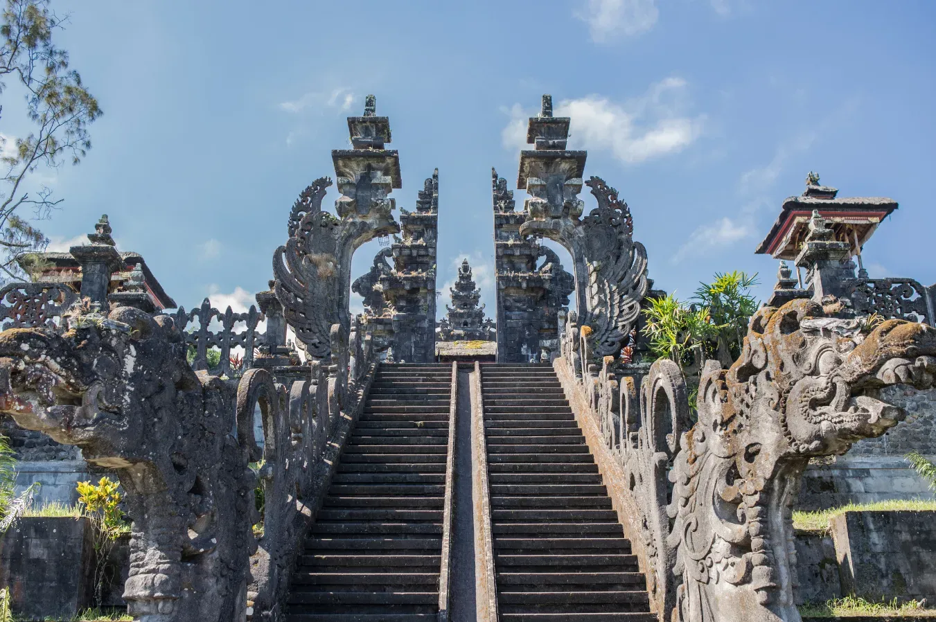 East Bali temple architecture