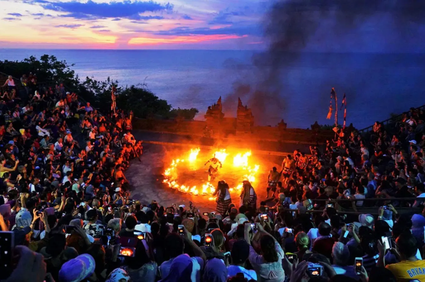 Uluwatu clifftop temple in South Bali