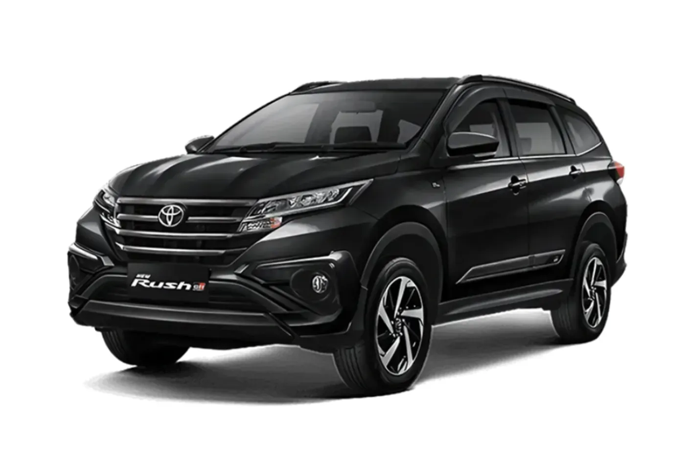 Compact SUV outdoors, used as a stand-in until a Toyota Rush photo is available