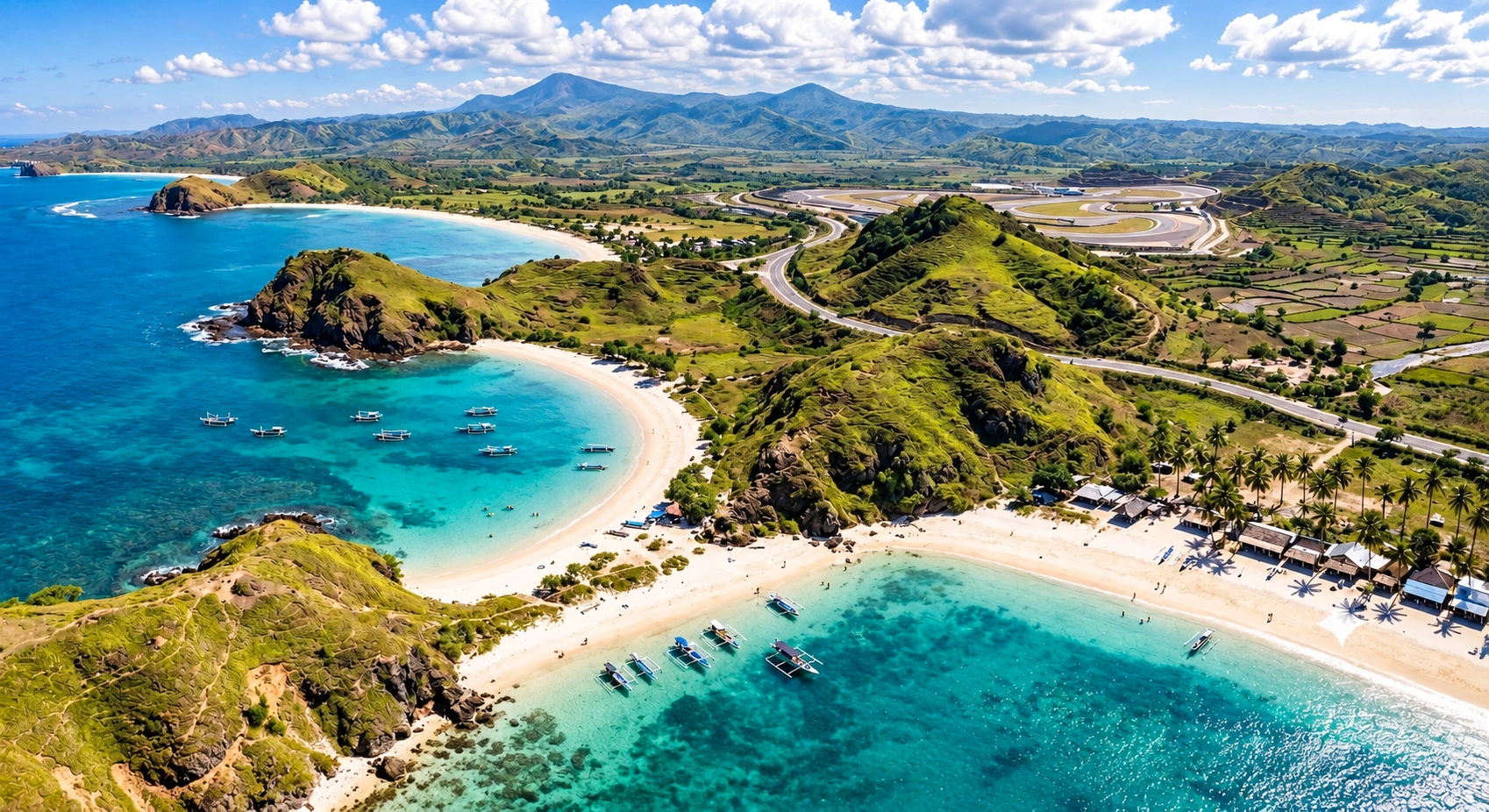 Lombok Bangsal Port area
