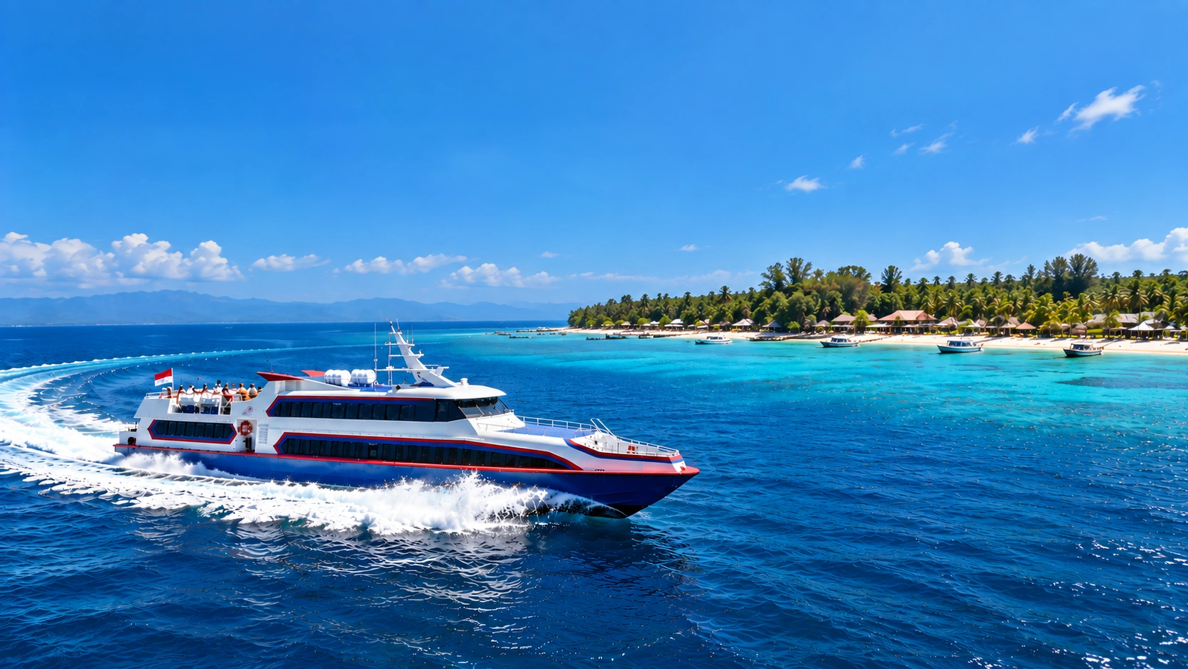 Gili Air island shoreline