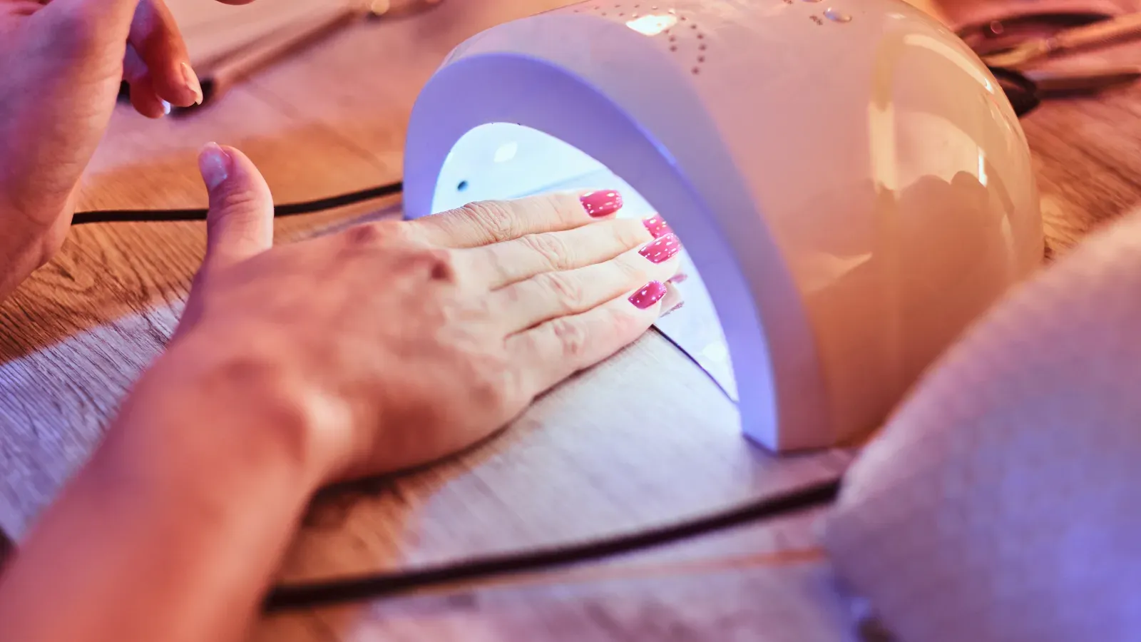 Gel manicure Bali home service