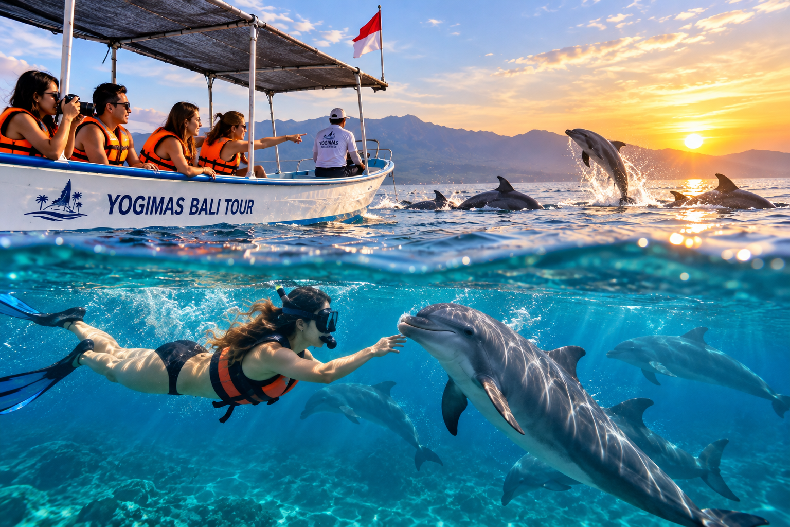 Dolphin Swim Sharing