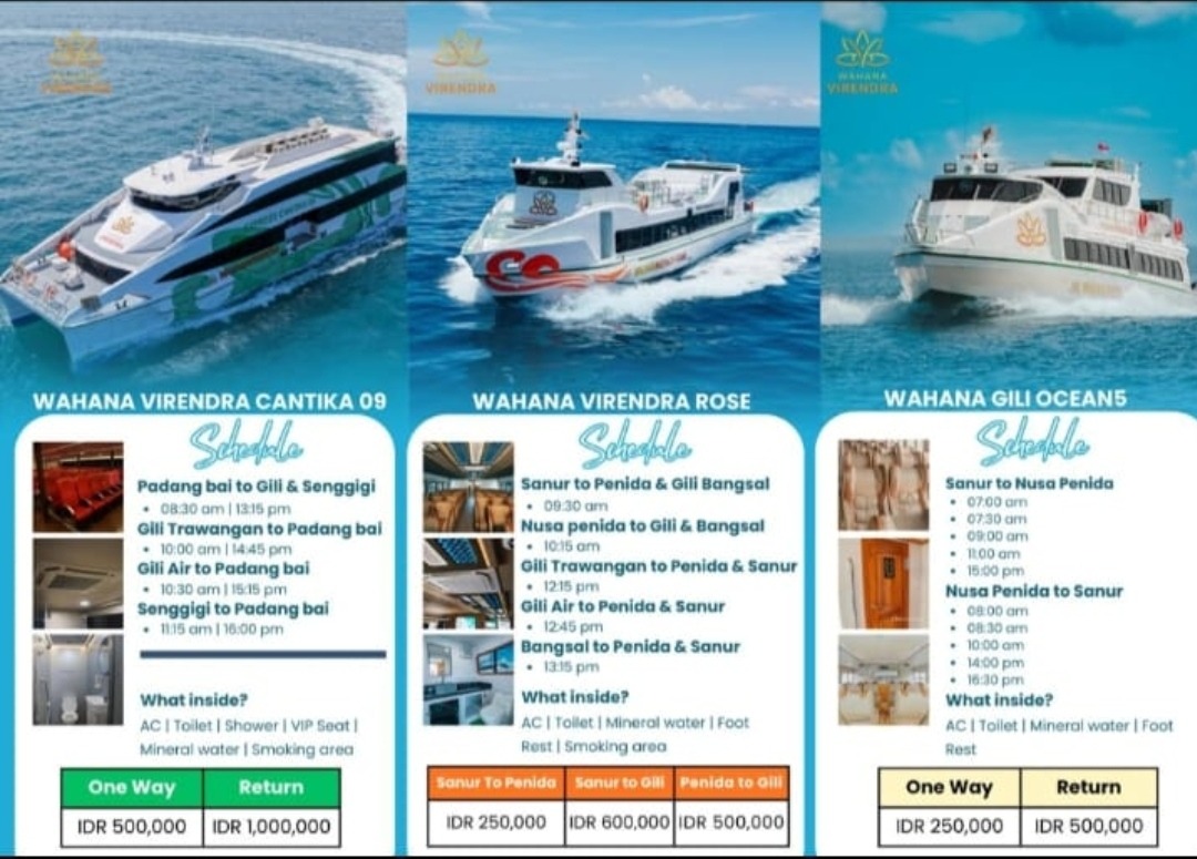 Fast Boat Schedule and Routes