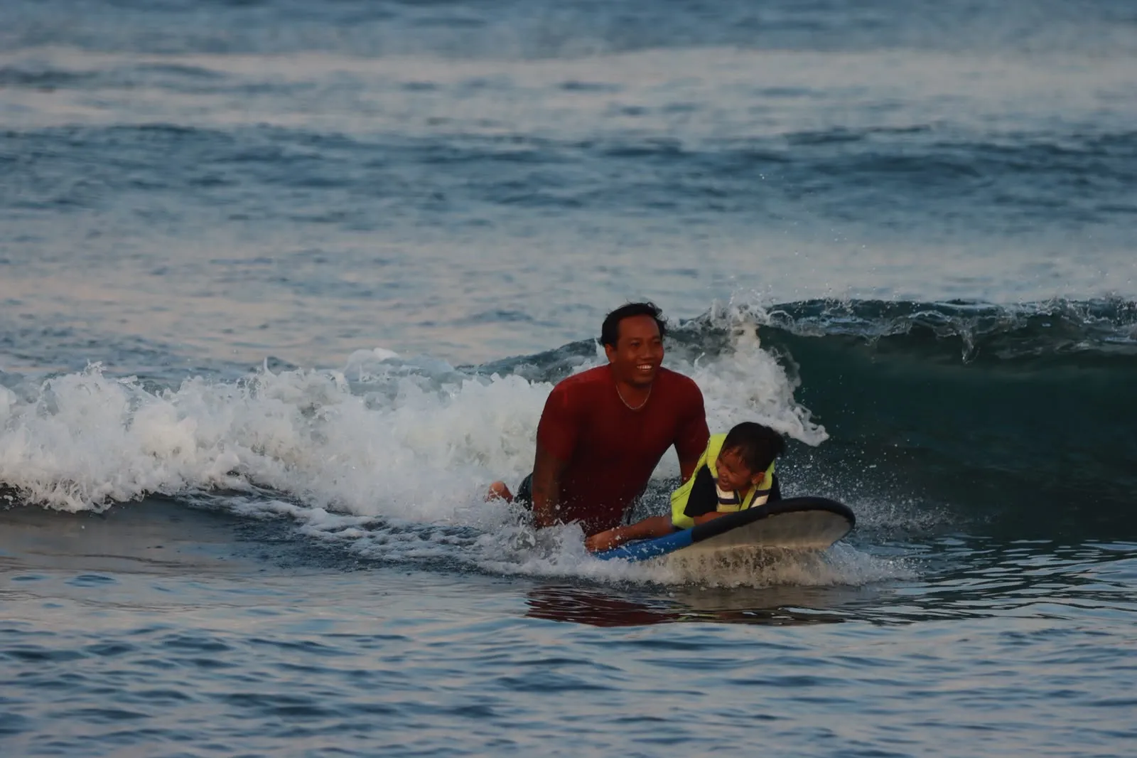 Private surf session in Canggu with one coach