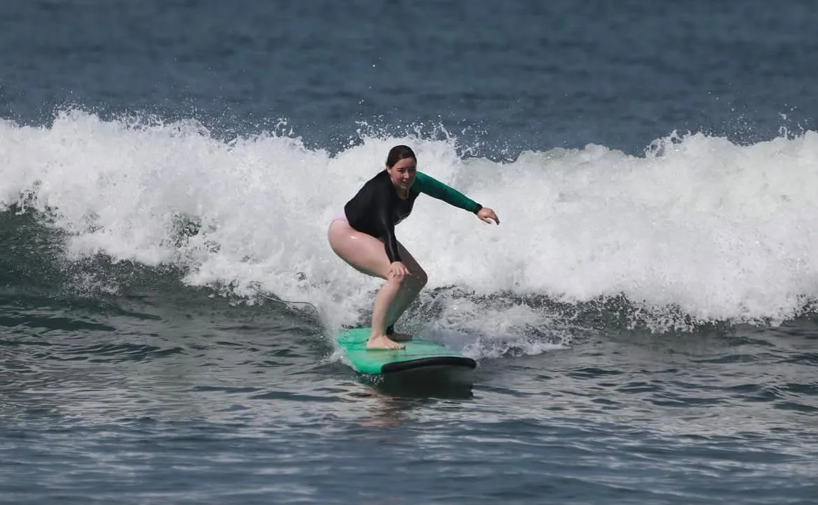 Semiprivate surf session in Canggu