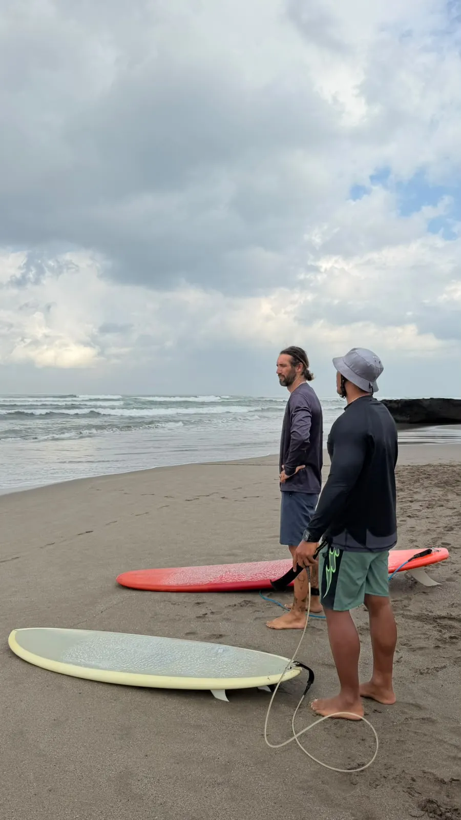 Canggu beach lineup