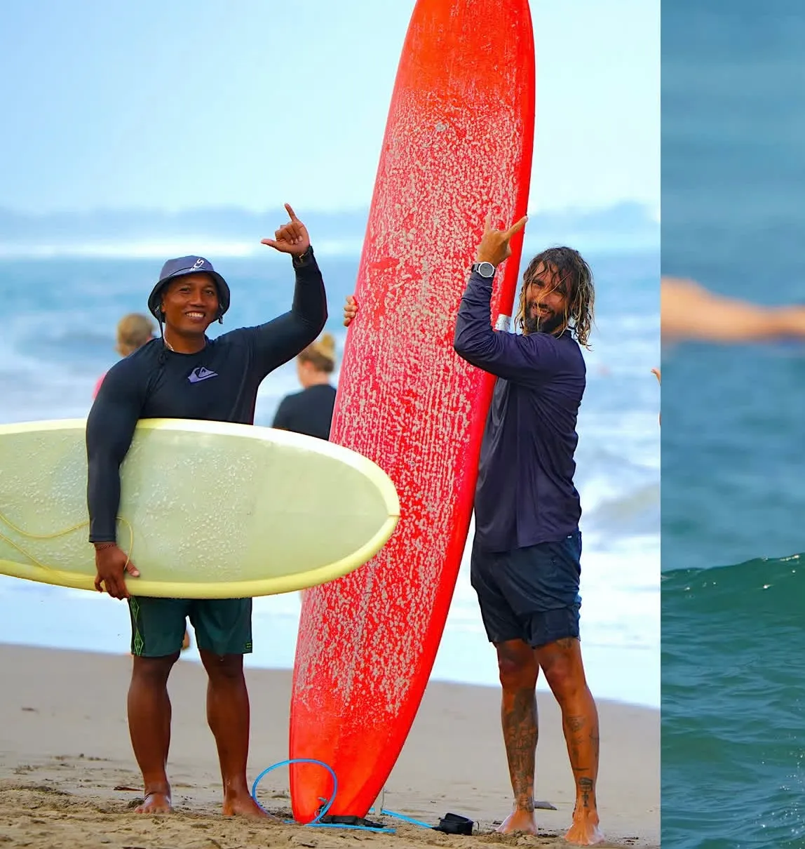 Surf on the Canggu coast