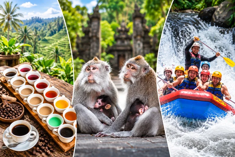 Ayung Rafting, Coffee Plantation & Monkey Forest