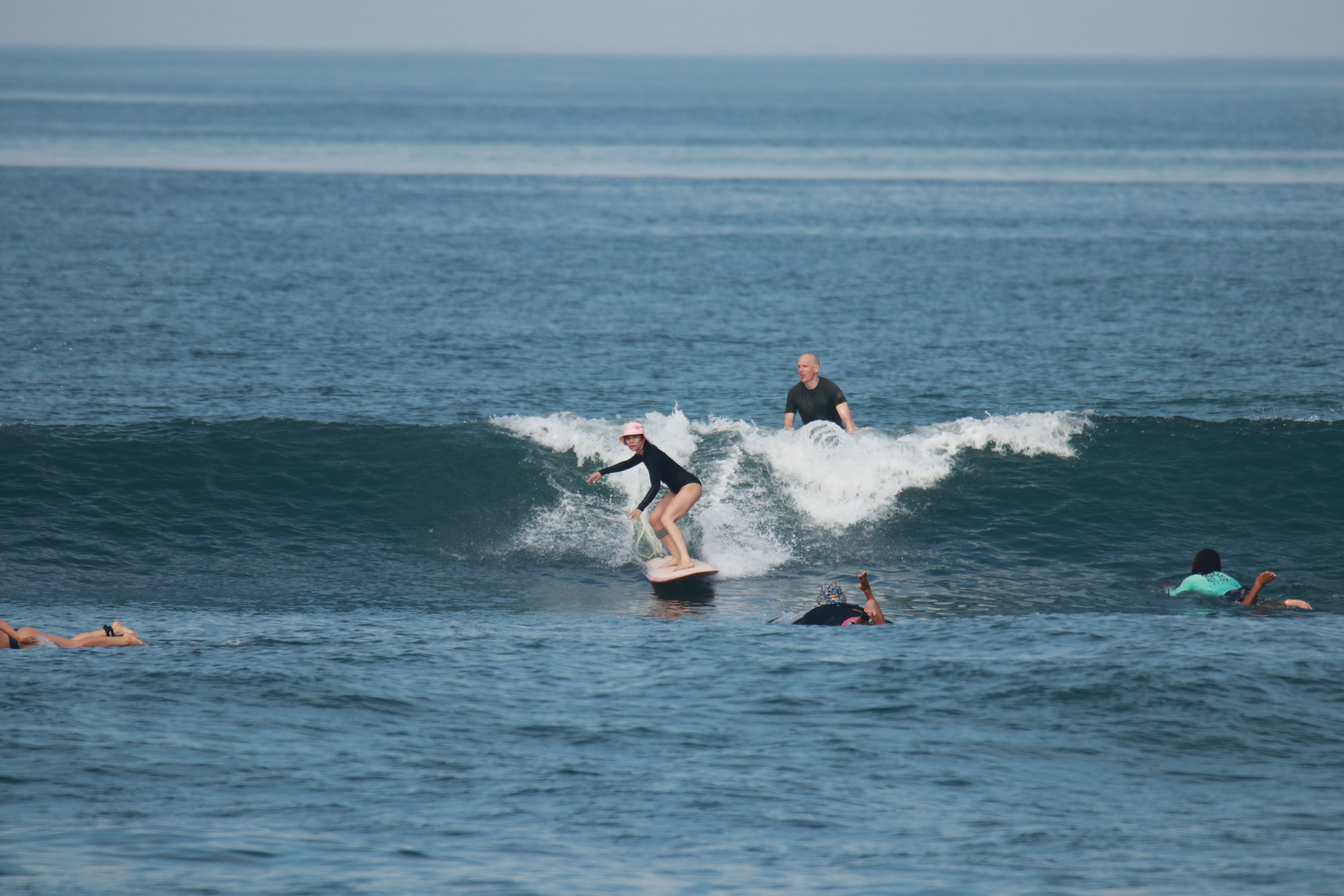 Surf action shot