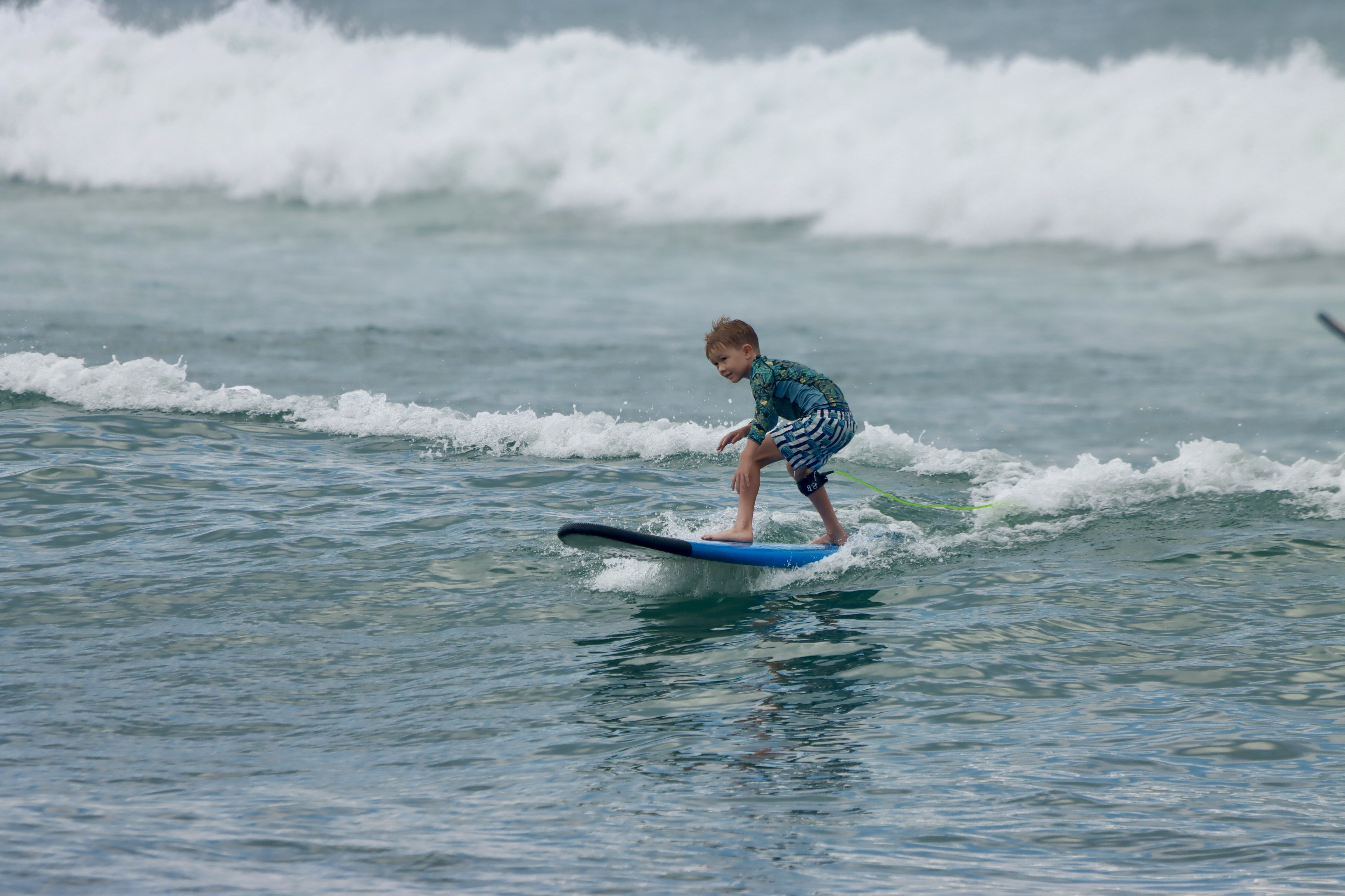 Surfing moment