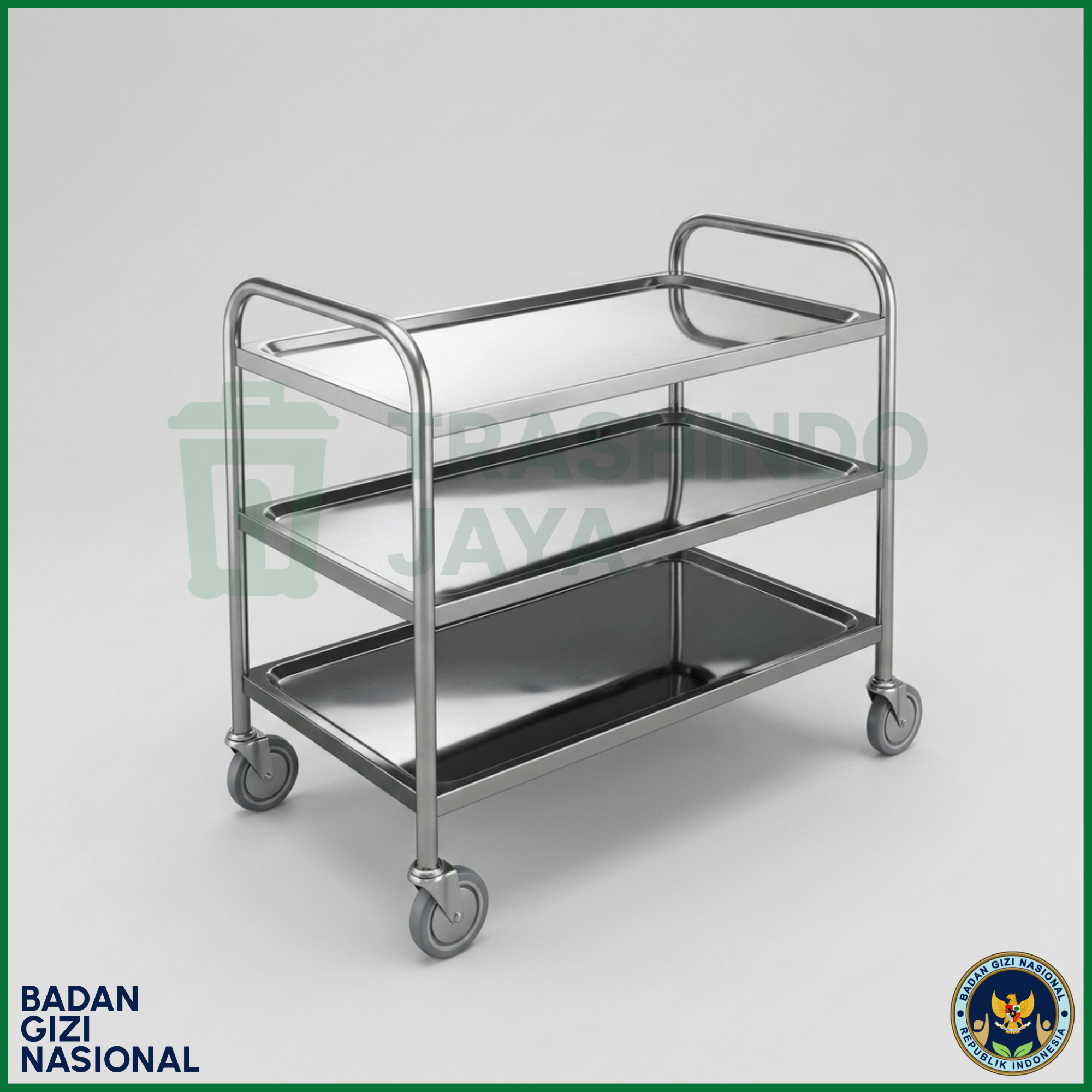 Food Trolley Stainless
